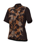 ALÉ Cycling short sleeve jersey - OFF ROAD - GRAVEL SUNRISE - brown