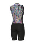 ALÉ Cycling skinsuit - PRAGMA ART - black