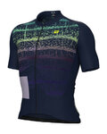 ALÉ Cycling short sleeve jersey - OFF ROAD - GRAVEL CREEK - blue