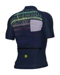 ALÉ Cycling short sleeve jersey - OFF ROAD - GRAVEL CREEK - blue