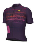 ALÉ Cycling short sleeve jersey - OFF ROAD - GRAVEL CREEK - purple