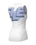 ALÉ Cycling sleeve less t-shirt - INTIMO MULTIVERSO - white/blue