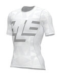 ALÉ Cycling short sleeve t-shirt - INTIMO MULTIVERSO - white