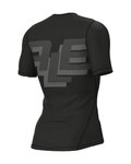 ALÉ Cycling short sleeve t-shirt - MULTIVERSO INTIMO - black