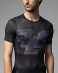 ALÉ Cycling short sleeve t-shirt - MULTIVERSO INTIMO - black