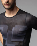 ALÉ Cycling short sleeve t-shirt - MULTIVERSO INTIMO - black