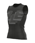 ALÉ Cycling sleeve less t-shirt - MULTIVERSO INTIMO - black