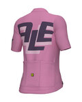 ALÉ Cycling short sleeve jersey - PR-E SAUVAGE - pink