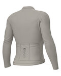 ALÉ Cycling summer long sleeve jersey - PRAGMA COLOR BLOCK - grey