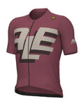 ALÉ Cycling short sleeve jersey - PR-E SAUVAGE - pink