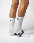 ALÉ Cyclingclassic socks - FOLLOW ME  - white