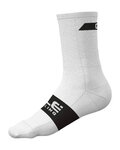 ALÉ Cyclingclassic socks - FOLLOW ME  - white