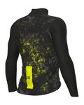 ALÉ Cycling thermal jacket - PR-E GHOSTLY - black/yellow