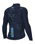 ALÉ Cycling thermal jacket - PR-E GHOSTLY - blue