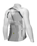 ALÉ Cycling winter long sleeve jersey - QUICK - white