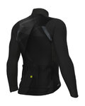 ALÉ Cycling winter long sleeve jersey - R-EV1 QUICK - black