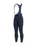 ALÉ Cycling long bib trousers - KLIMATIK K-TOUR - blue