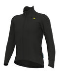 ALÉ Cycling winter long sleeve jersey - KLIMATIK K-IDRO - black
