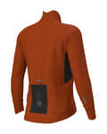 ALÉ Cycling winter long sleeve jersey - KLIMATIK K-IDRO - orange