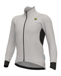 ALÉ Cycling winter long sleeve jersey - KLIMATIK K-IDRO - white