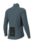 ALÉ Cycling winter long sleeve jersey - KLIMATIK K-IDRO - light blue