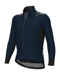 ALÉ Cycling thermal jacket - KLIMATIK K-TORNADO - blue