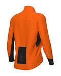 ALÉ Cycling thermal jacket - KLIMATIK K-TORNADO - orange