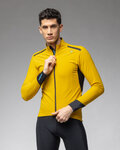 ALÉ Cycling windproof jacket - KLIMATIK K-TORNADO - yellow