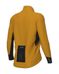 ALÉ Cycling windproof jacket - KLIMATIK K-TORNADO - yellow
