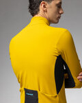 ALÉ Cycling windproof jacket - KLIMATIK K-TORNADO - yellow