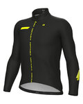 ALÉ Cycling winter long sleeve jersey - PR-E FOLLOW ME - black