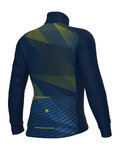 ALÉ Cycling thermal jacket - PRAGMA CONNECT - blue