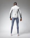 ALÉ Cycling thermal jacket - KLIMATIK K-DOUBLE - white