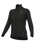 ALÉ Cycling winter long sleeve jersey - KLIMATIK K-IDRO - black