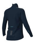 ALÉ Cycling winter long sleeve jersey - KLIMATIK K-IDRO - blue