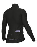 ALÉ Cycling winter long sleeve jersey - PR-E FOLLOW ME - black