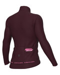 ALÉ Cycling winter long sleeve jersey - PR-E FOLLOW ME - purple