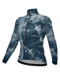 ALÉ Cycling winter long sleeve jersey - PR-E ICY - blue
