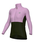 ALÉ Cycling winter long sleeve jersey - OFF ROAD - GRAVEL DUAL - purple