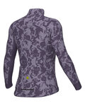 ALÉ Cycling winter long sleeve jersey - PRAGMA ESSENZA - purple
