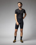 ALÉ Cycling bib shorts - GRAVEL-PRO OFF ROAD - GRAVEL - black