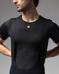 ALÉ Cycling bib shorts - GRAVEL-PRO OFF ROAD - GRAVEL - black