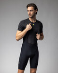 ALÉ Cycling bib shorts - GRAVEL-PRO OFF ROAD - GRAVEL - black