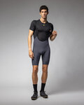 ALÉ Cycling bib shorts - GRAVEL-PRO OFF ROAD - GRAVEL - grey