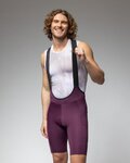 ALÉ Cycling bib shorts - GRAVEL-PRO OFF ROAD - - purple
