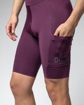 ALÉ Cycling bib shorts - GRAVEL-PRO OFF ROAD - - purple
