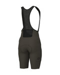 ALÉ Cycling bib shorts - GRAVEL-PRO OFF ROAD - GRAVEL - green