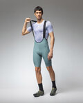 ALÉ Cycling bib shorts - GRAVEL-PRO OFF ROAD - - green