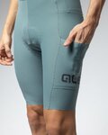 ALÉ Cycling bib shorts - GRAVEL-PRO OFF ROAD - - green