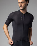 ALÉ Cycling short sleeve jersey - COLOR BLOCK PRAGMA - black